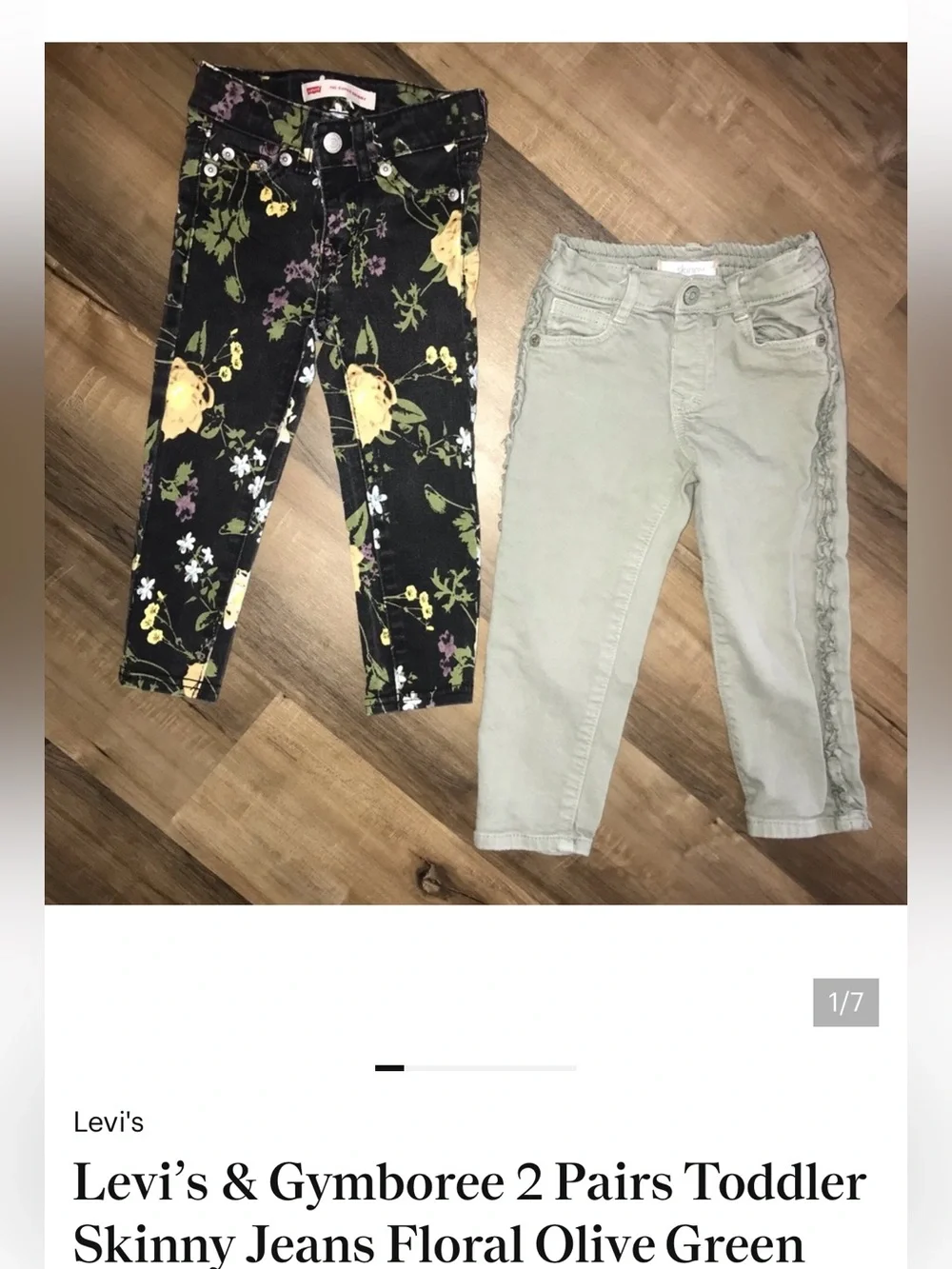 EUC Toddler Girl Bundle 2T Levi’s Gymboree Oshkosh